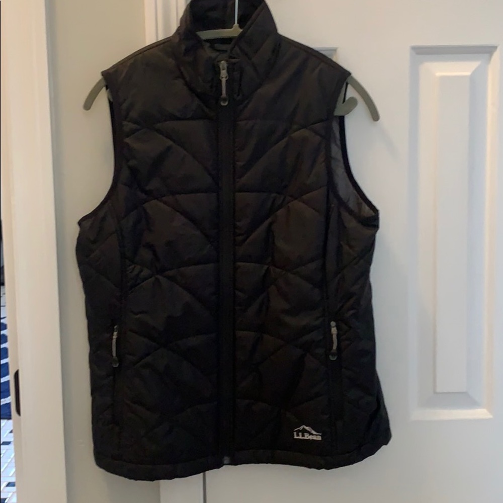 Women’s LL Bean Black Vest - Size Medium